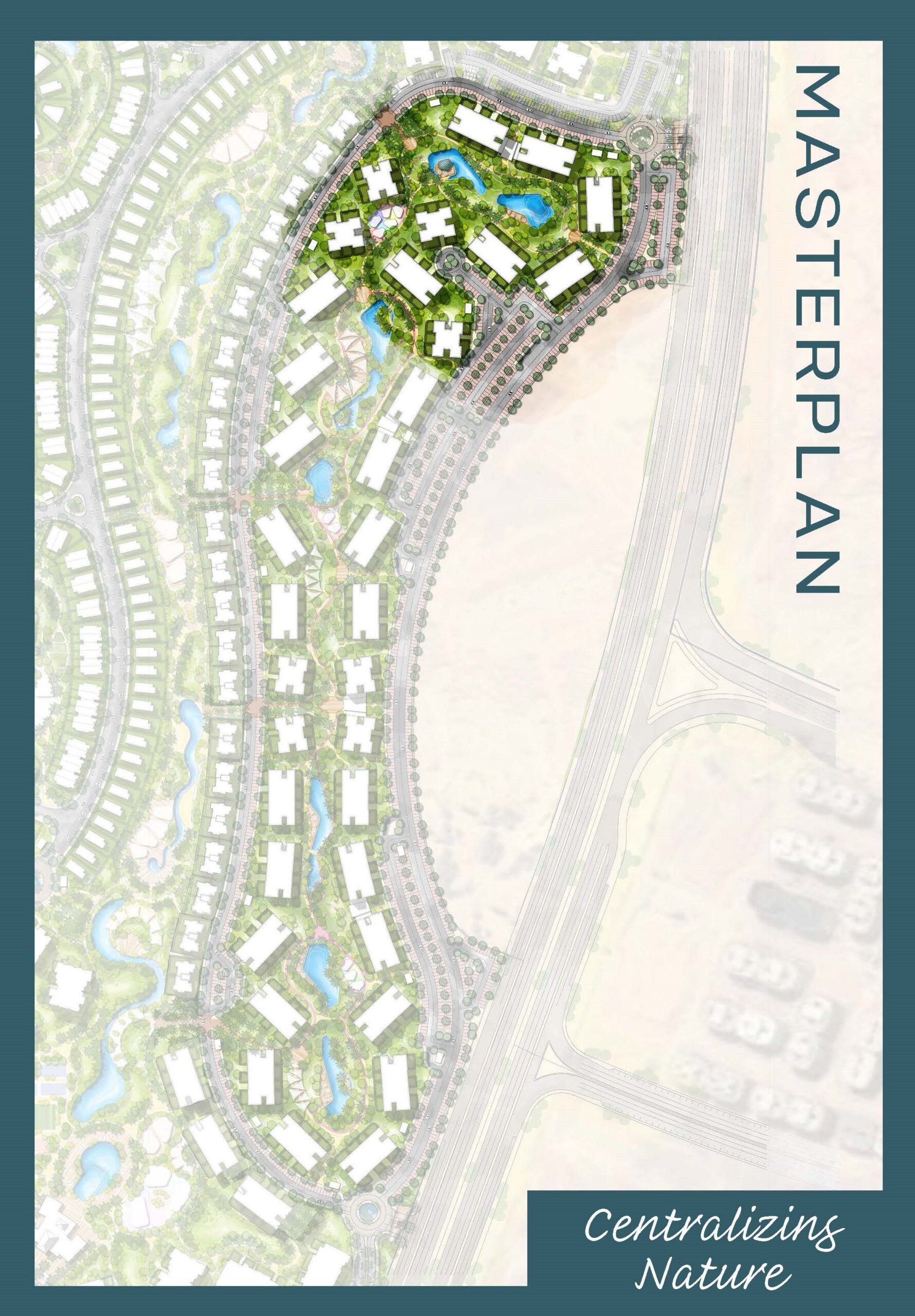 Central Water Residences الماستر بلان
