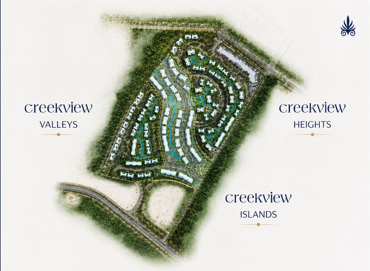 Creek View Heights الماستر بلان