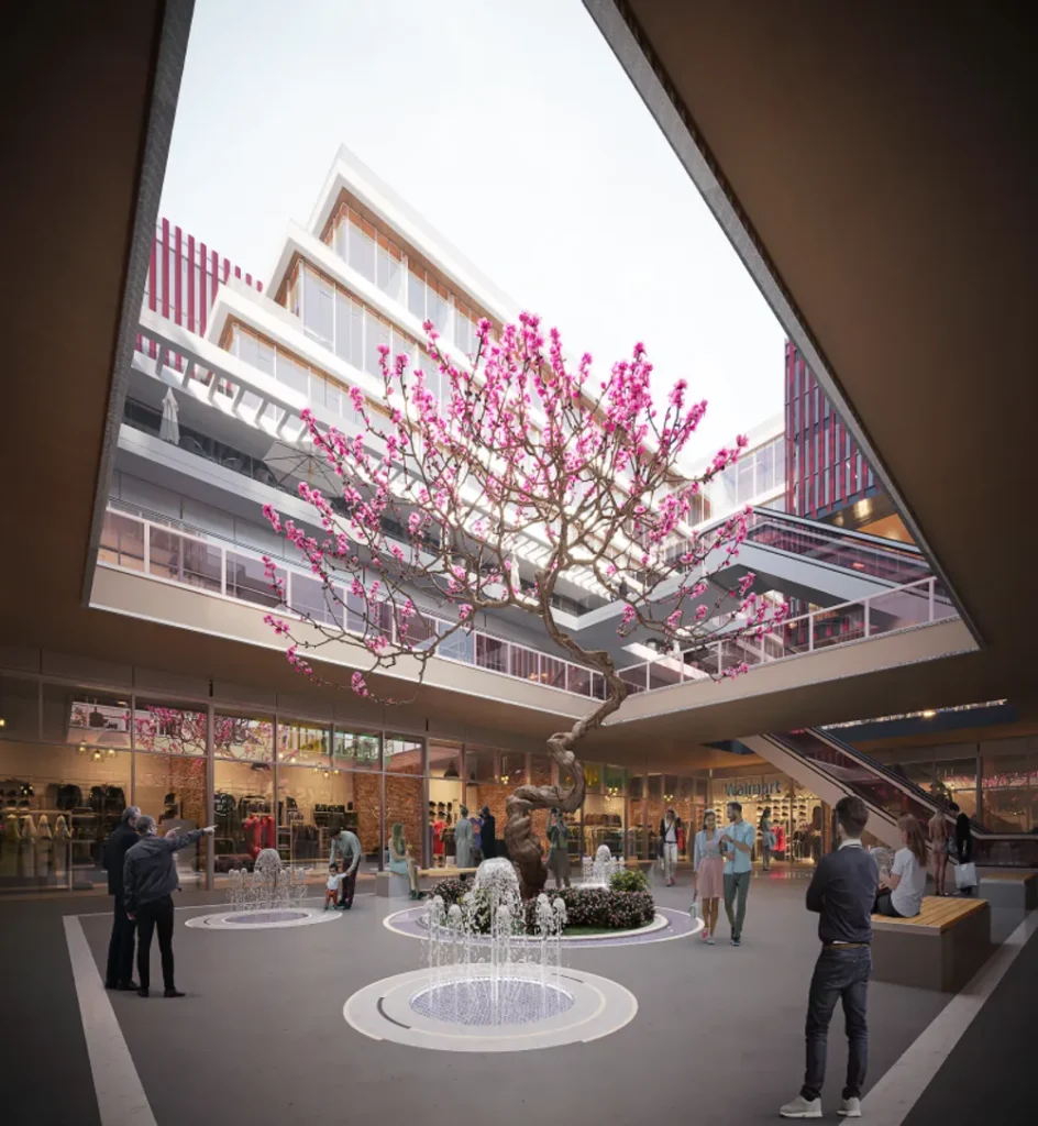 Retail in Five Fifty Five Business Complex