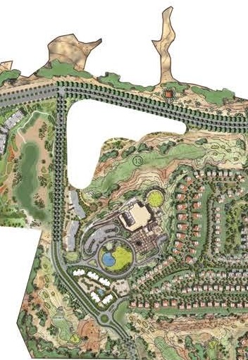 Golf Residences  Uptown Cairo الماستر بلان