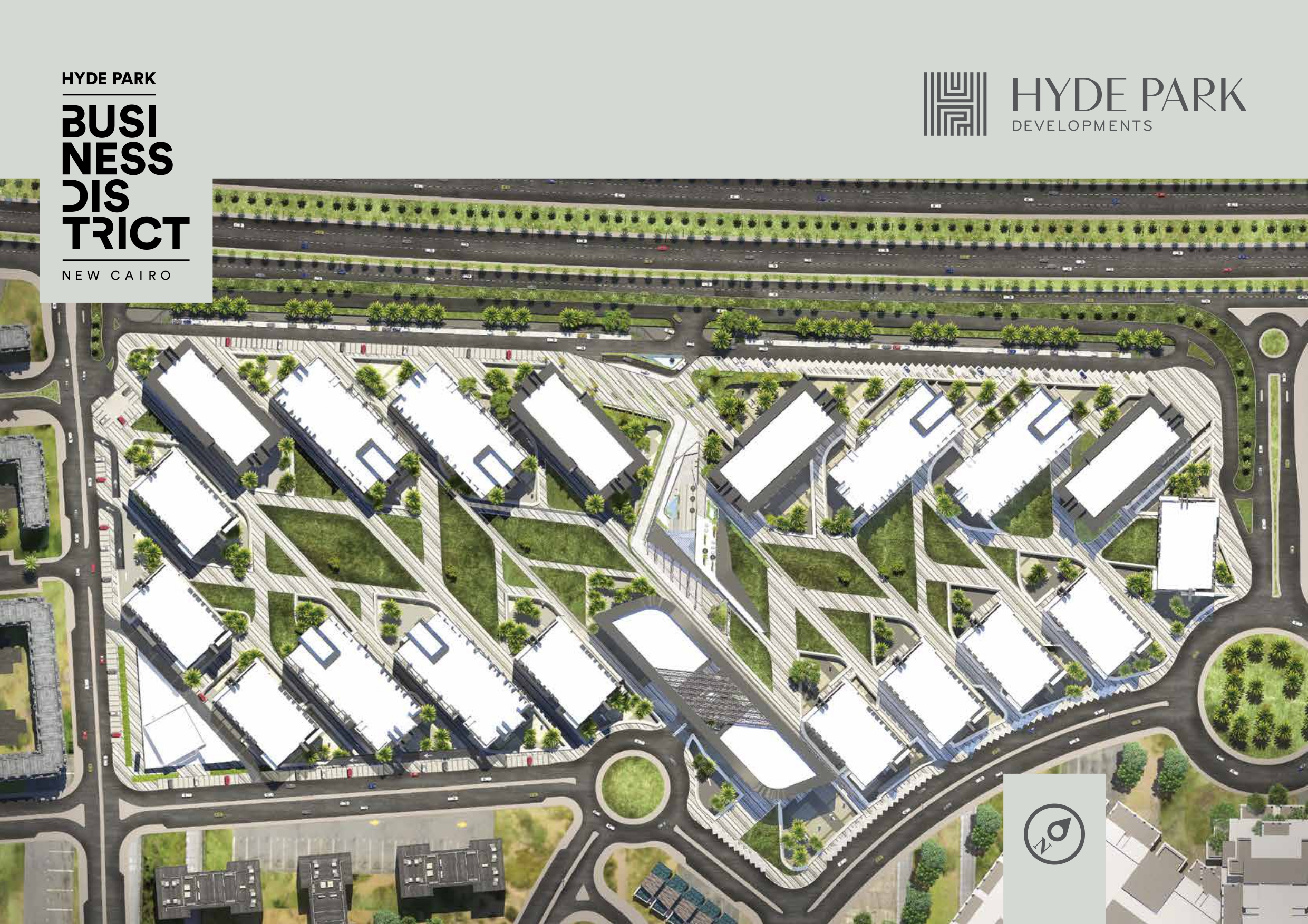 Hyde Park Business District الماستر بلان