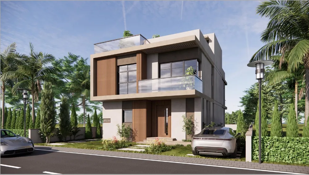 توين هاوس في Il Bosco New Capital