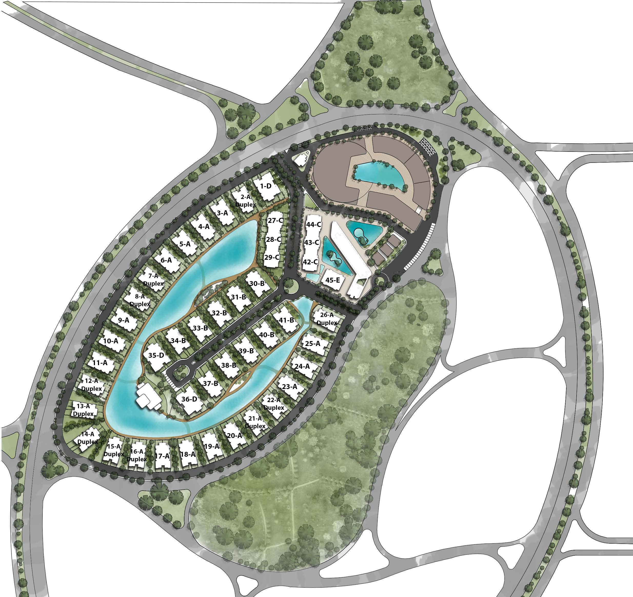 Lumia Residence- New Capital الماستر بلان
