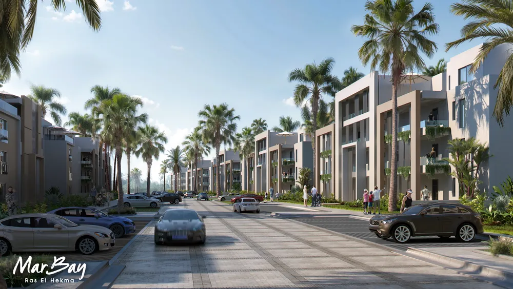 توين هاوس في Mar Bay – Ras El Hekma