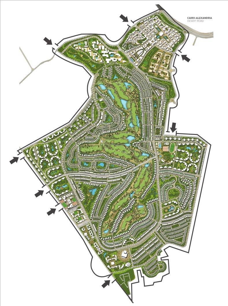 New Giza الماستر بلان