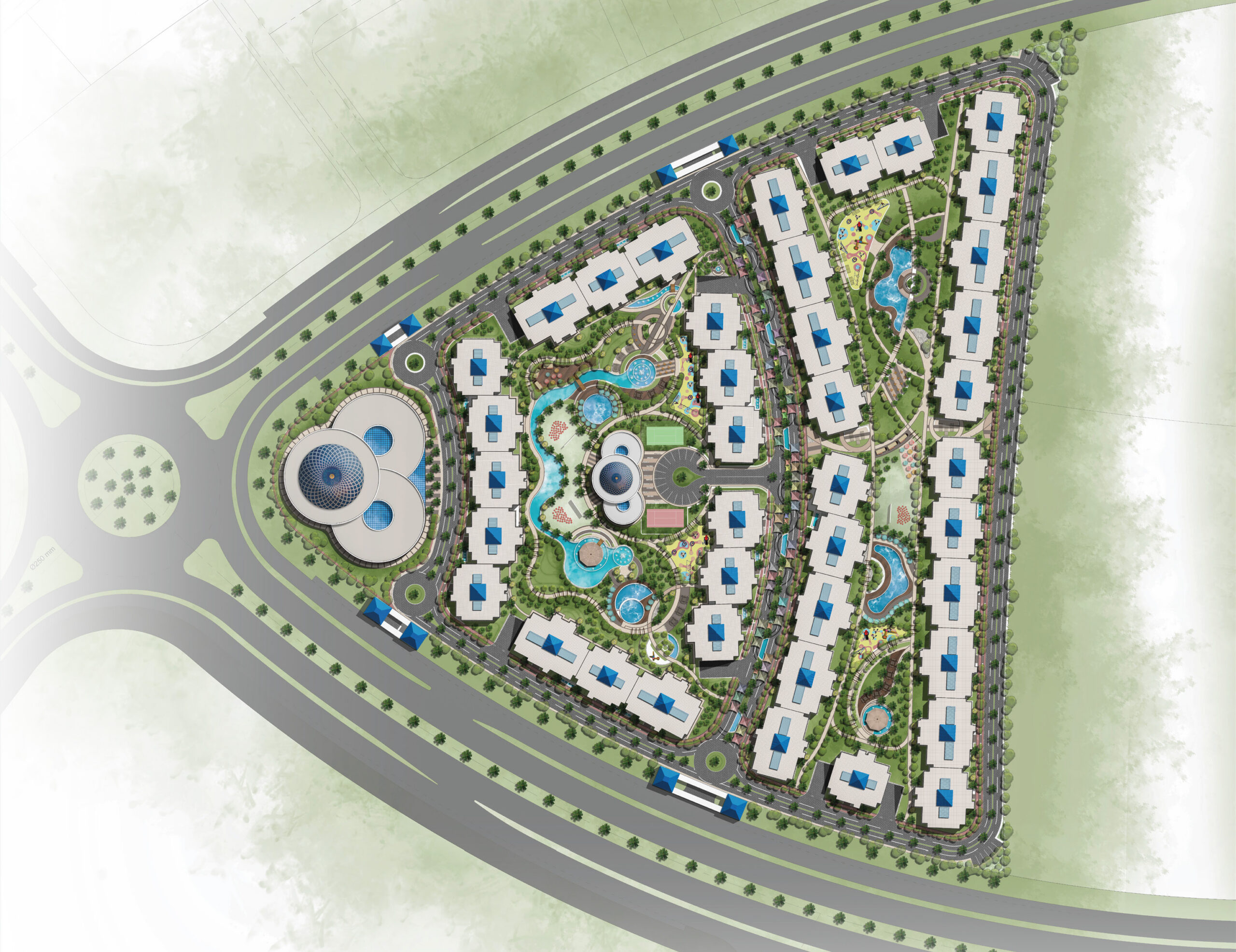 Ray Residence الماستر بلان
