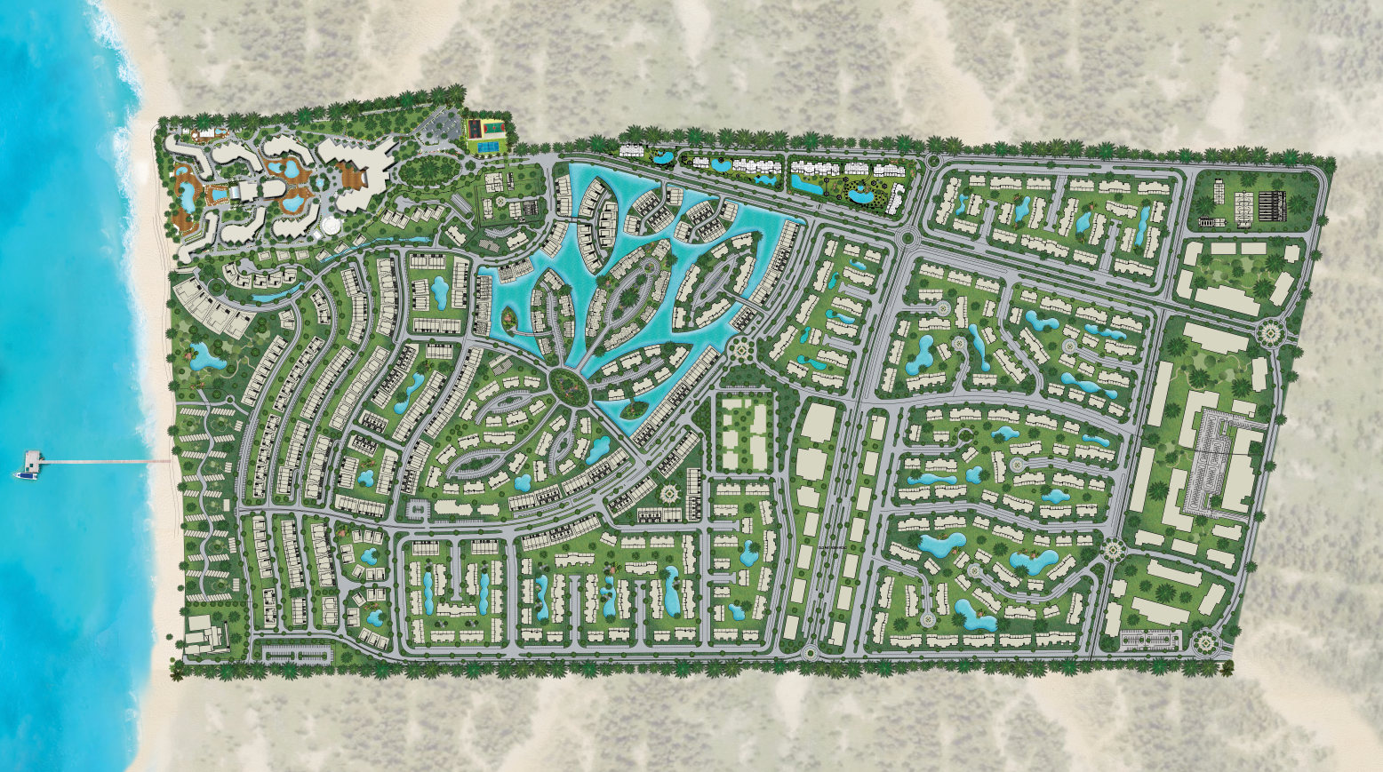 Smeralda Bay Sidi Heneish -Sbay الماستر بلان