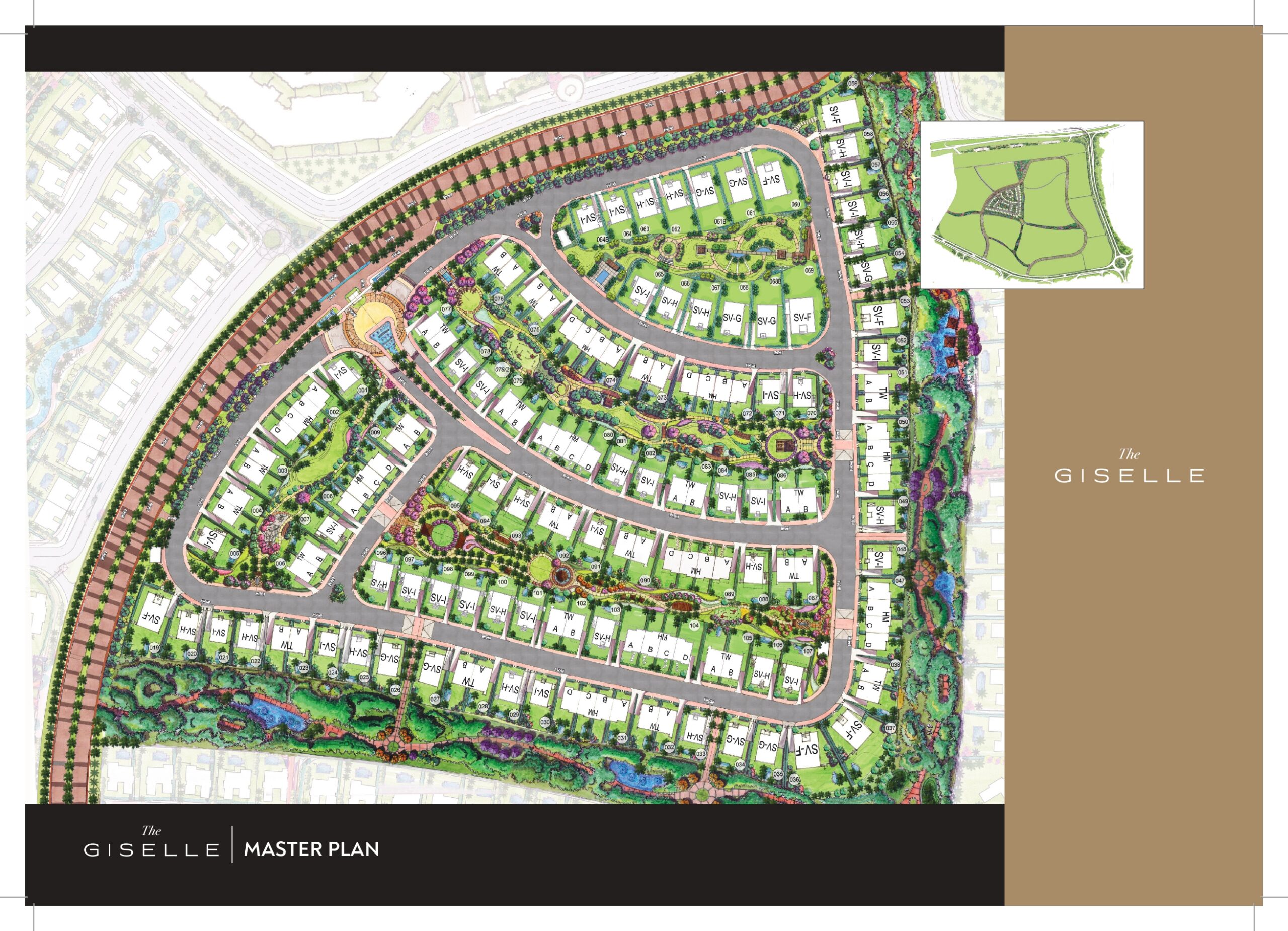 The Giselle  SwanLake Residences الماستر بلان