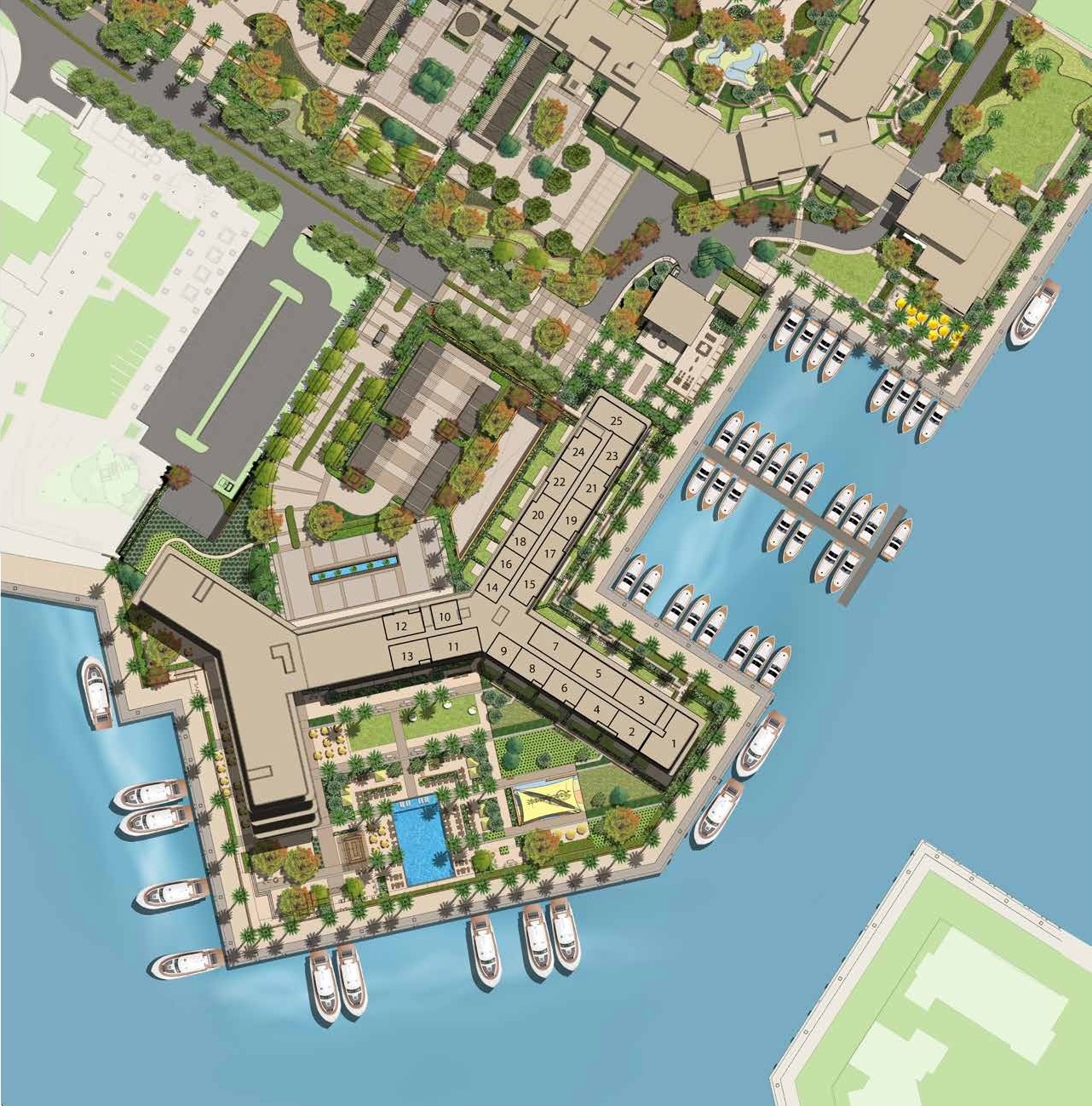 Vida Marassi Marina الماستر بلان